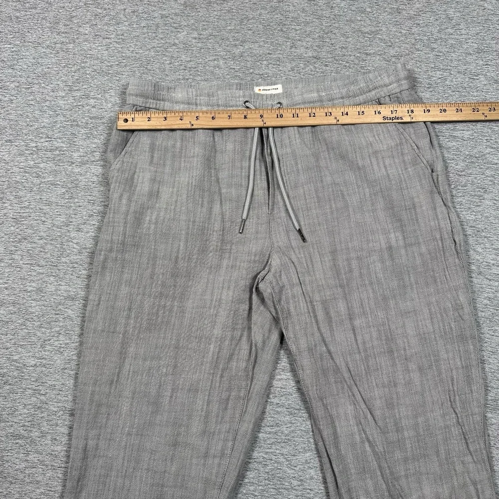 Marine Layer Chalet Relaxed Fit Lounge Pant Mens XL Gray Twill Stretch Saturday